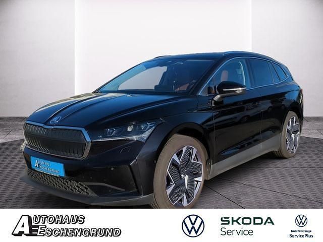 Schwarz Gebraucht 2022 Skoda Enyaq iV Suite SUV | 29.949 € (Fairer Preis) - Bild 1/4
