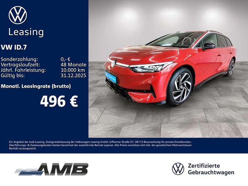 Kings red metallic Gebraucht 2025 VW ID.7 Pro Limousine | 51.780 € - Bild 1/3