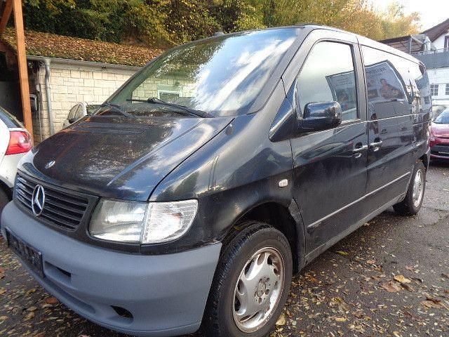 Schwarz Gebraucht 2003 Mercedes Vito Van / Kleinbus | 3.690 € (Superpreis) - Bild 1/4