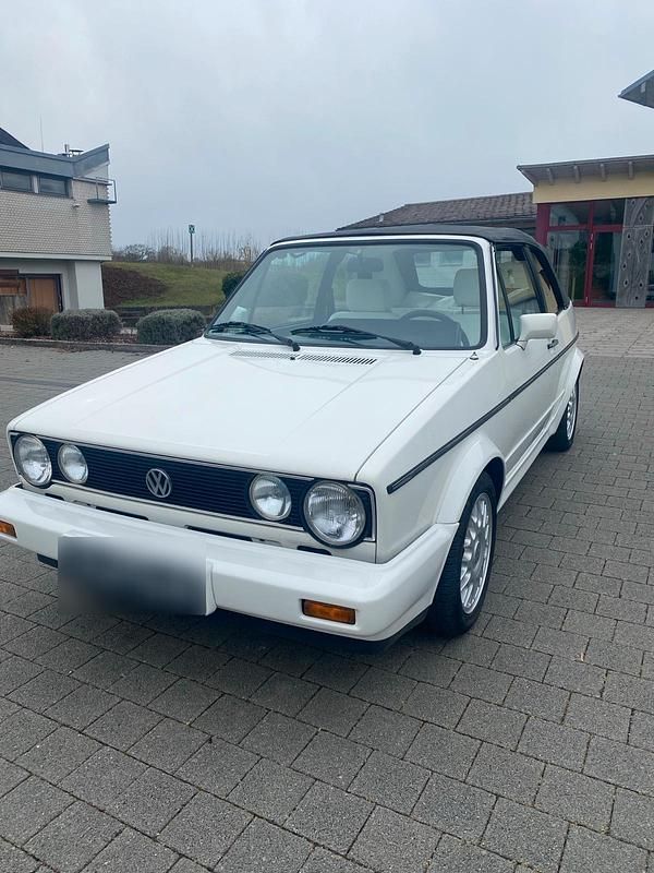 Gebraucht VW Golf Cabriolet 98 PS (72 kW) 1986 Weiß Cabrio