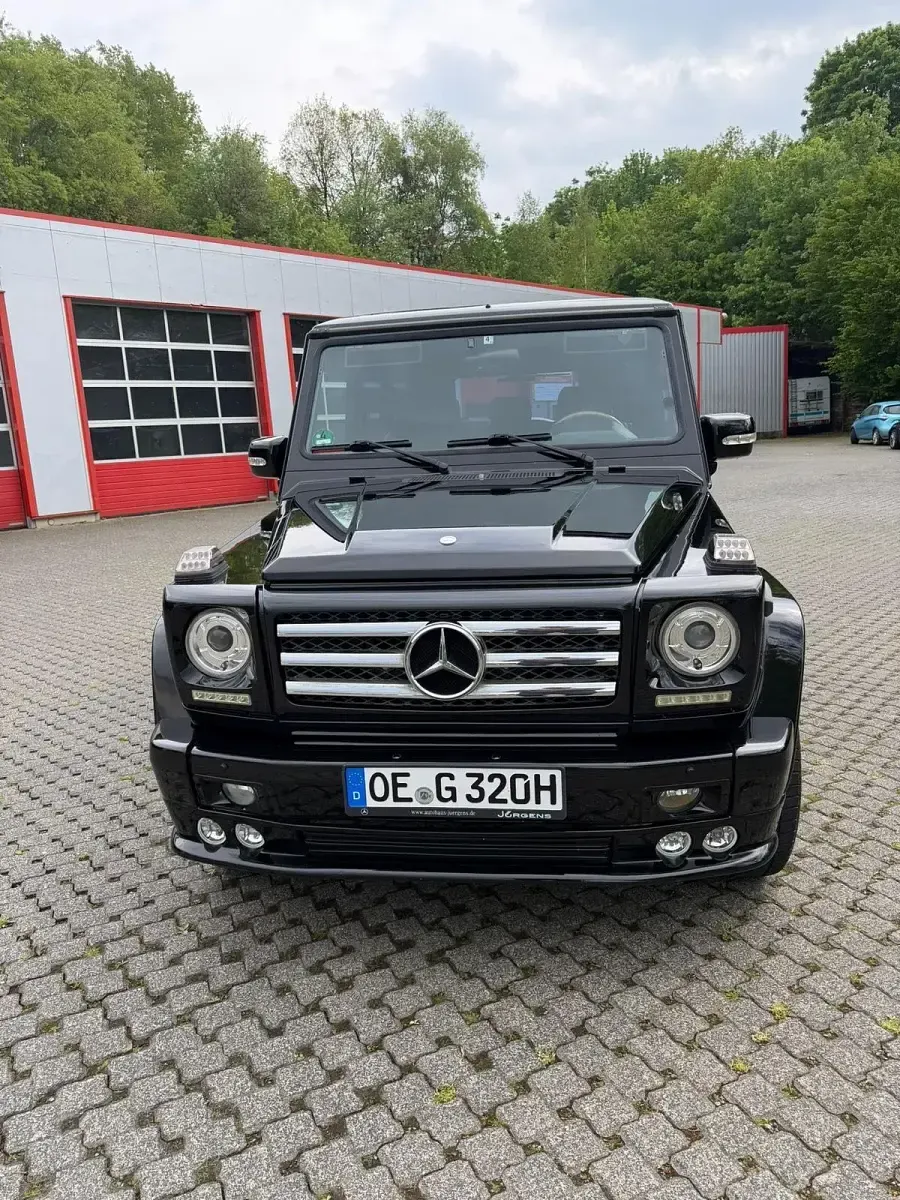 Gebraucht Mercedes G320 211 PS (155 kW) 1995 Schwarz SUV