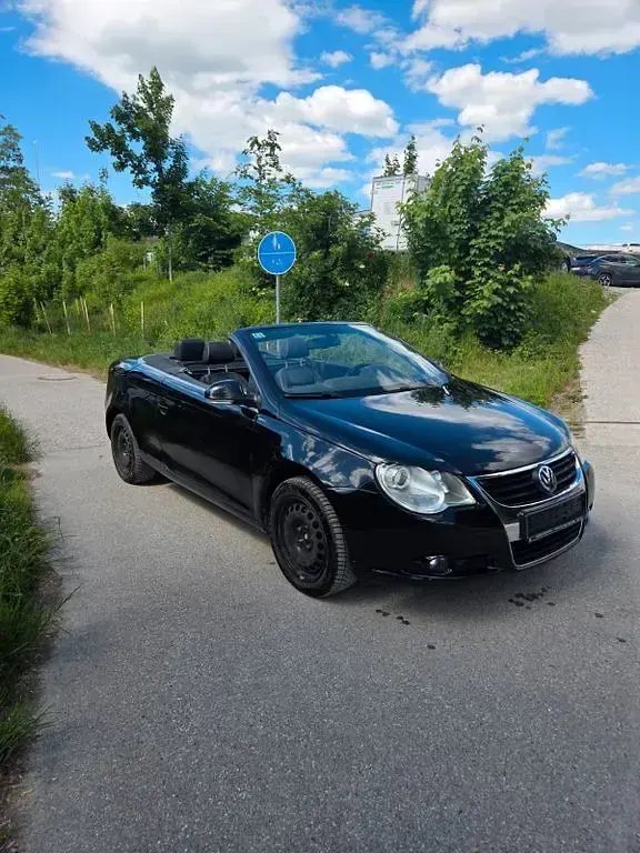 Gebraucht VW Eos 122 PS (89 kW) 2008 Schwarz Cabrio