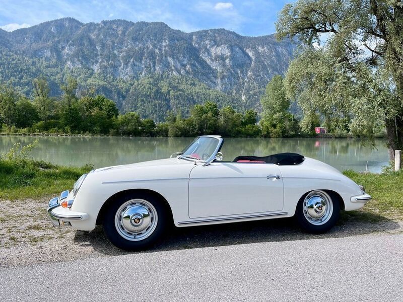 Używany Porsche 356 60 KM (44 kW) 1960 Biały Kabriolet