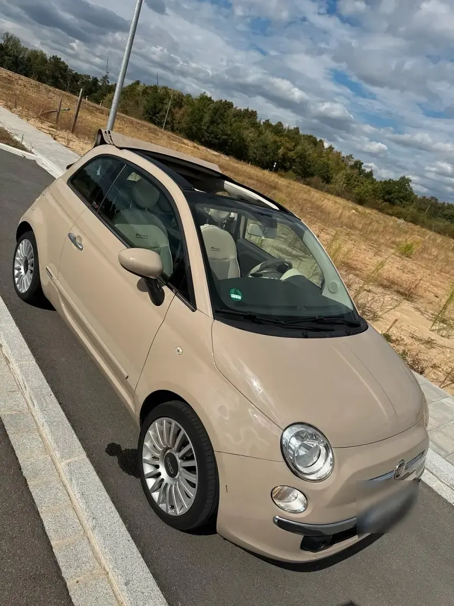 Gebraucht Fiat 500C 69 PS (50 kW) 2015 Beige Cabrio