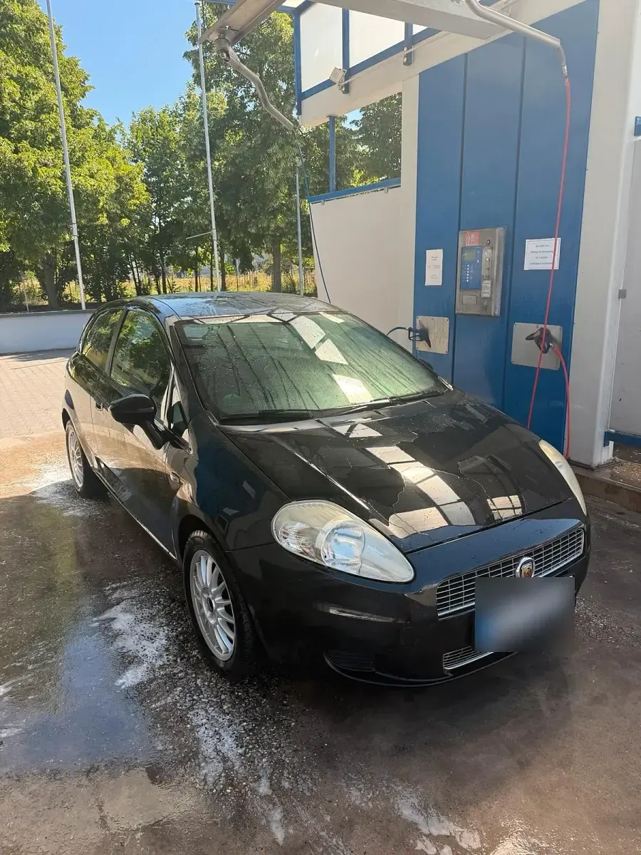 Gebraucht Fiat Punto 65 PS (47 kW) 2009 Schwarz Kleinwagen