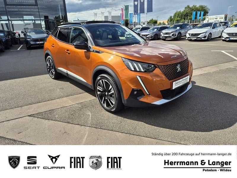 Orange Gebraucht 2021 Peugeot e-2008 GT SUV | 16.999 € (Fairer Preis) - Bild 1/4