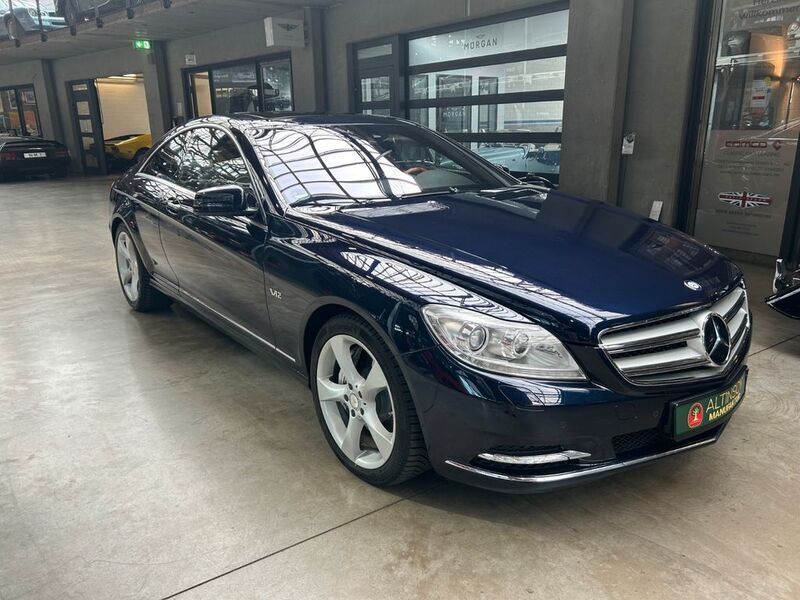 Tansanitblau Gebraucht 2010 Mercedes CL600 Coupé | 49.900 € - Bild 1/4