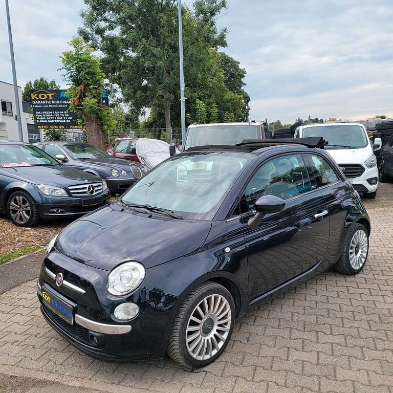 Schwarz Gebraucht 2015 Fiat 500 Lounge Kleinwagen | 6.399 € (Guter Preis) - Bild 1/4
