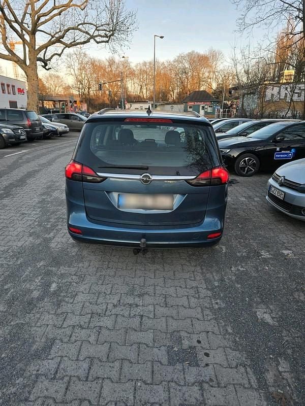 Gebraucht Opel Zafira 136 PS (100 kW) 2014 Blau Van / Kleinbus