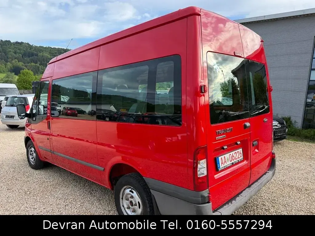 Gebraucht Ford Transit Trend 125 PS (91 kW) 2012 Rot Kombi