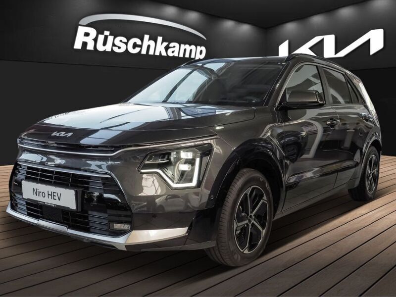 Interstellar grey metallic Neu 2024 Kia Niro Spirit SUV | 32.980 € (Fairer Preis) - Bild 1/4