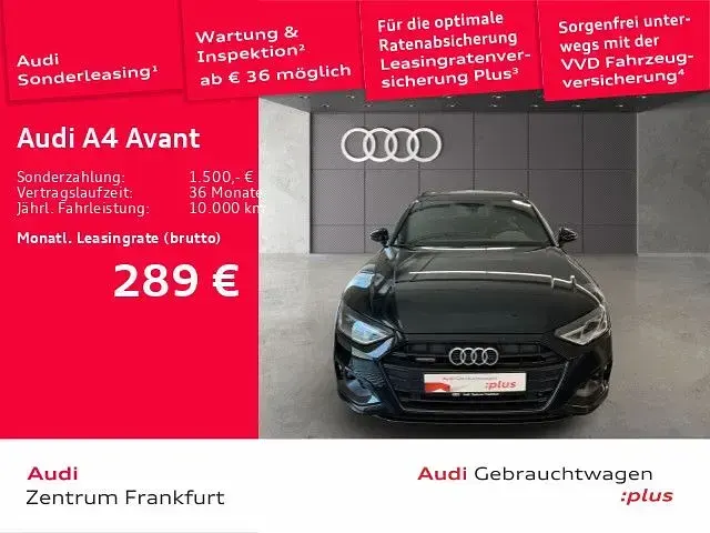 Gebraucht Audi A4 Ambiente 204 PS (150 kW) 2022 Mythosschwarz metallic Kombi
