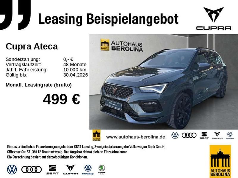 Second-hand Cupra Ateca VZ 300 CP (220 kW) 2025 Verde SUV