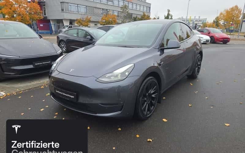 Silber Gebraucht 2021 Tesla Model Y SUV | 32.400 € (Fairer Preis) - Bild 1/4