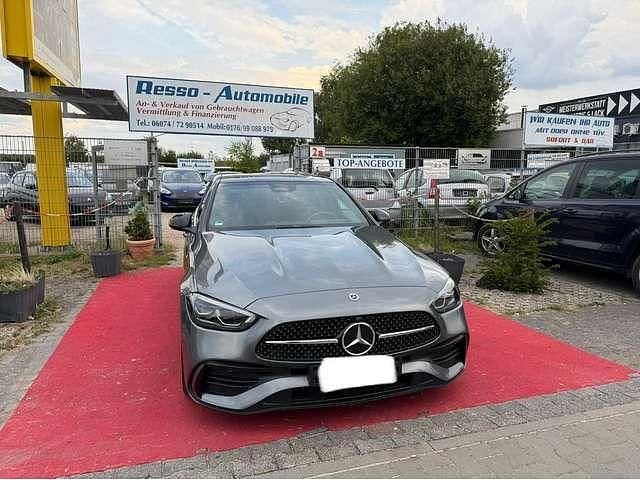 Selenitgrau metalliclack Gebraucht 2023 Mercedes C300 AMG Limousine | 39.999 € (Fairer Preis) - Bild 1/4