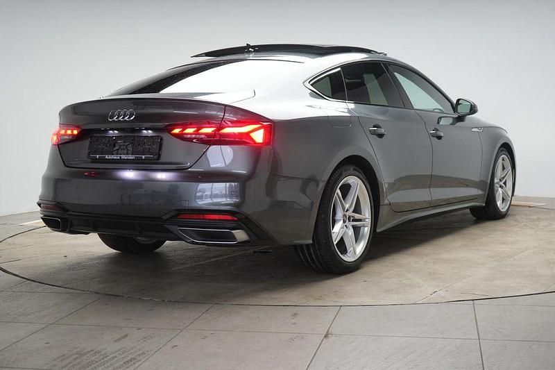 Gebraucht Audi A5 S-Line 204 PS (150 kW) 2021 Daytona gray pearl effect Coupé