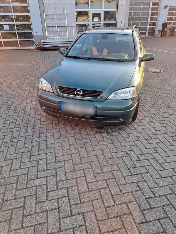 Gebraucht Opel Astra Njoy 101 PS (74 kW) 2002 Grün Kombi