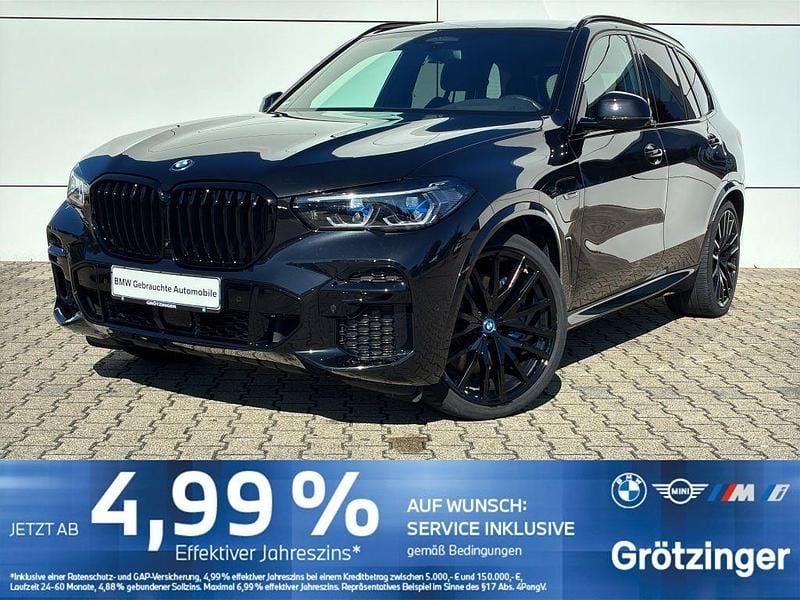 Black sapphire metallic Gebraucht 2022 BMW X5 iPerformance SUV | 64.970 € (Etwas zu teuer) - Bild 1/4