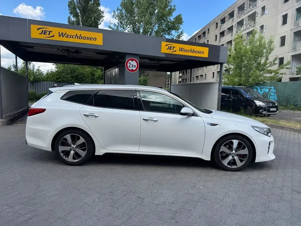 Gebraucht Kia Optima GT 245 PS (180 kW) 2017 Weiß Kombi