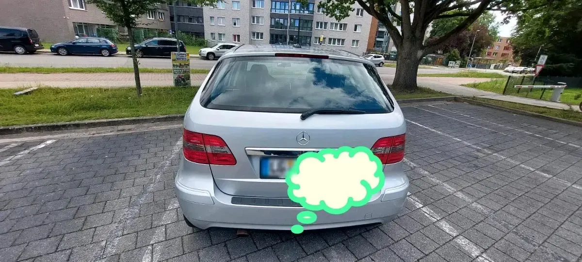 Gebraucht Mercedes B180 109 PS (80 kW) 2008 Grau Van / Kleinbus