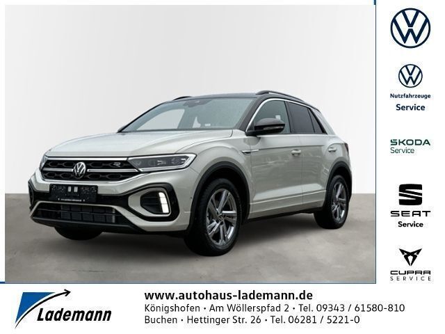 Grau Gebraucht 2024 VW T-Roc R-line SUV | 34.929 € (Etwas zu teuer) - Bild 1/4