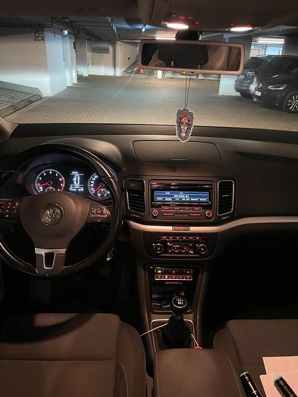 Gebraucht VW Sharan Style 140 PS (102 kW) 2011 Blau Van / Kleinbus