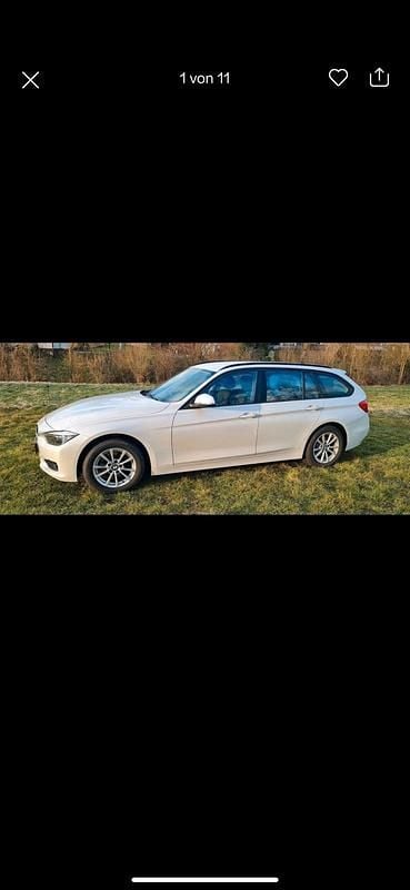 Gebraucht BMW 318 143 PS (105 kW) 2014 Weiß Kombi