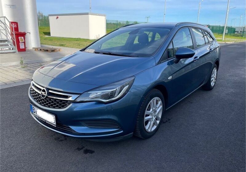 Blau Gebraucht 2016 Opel Astra Business Kombi | 4.450 € (Superpreis) - Bild 1/4