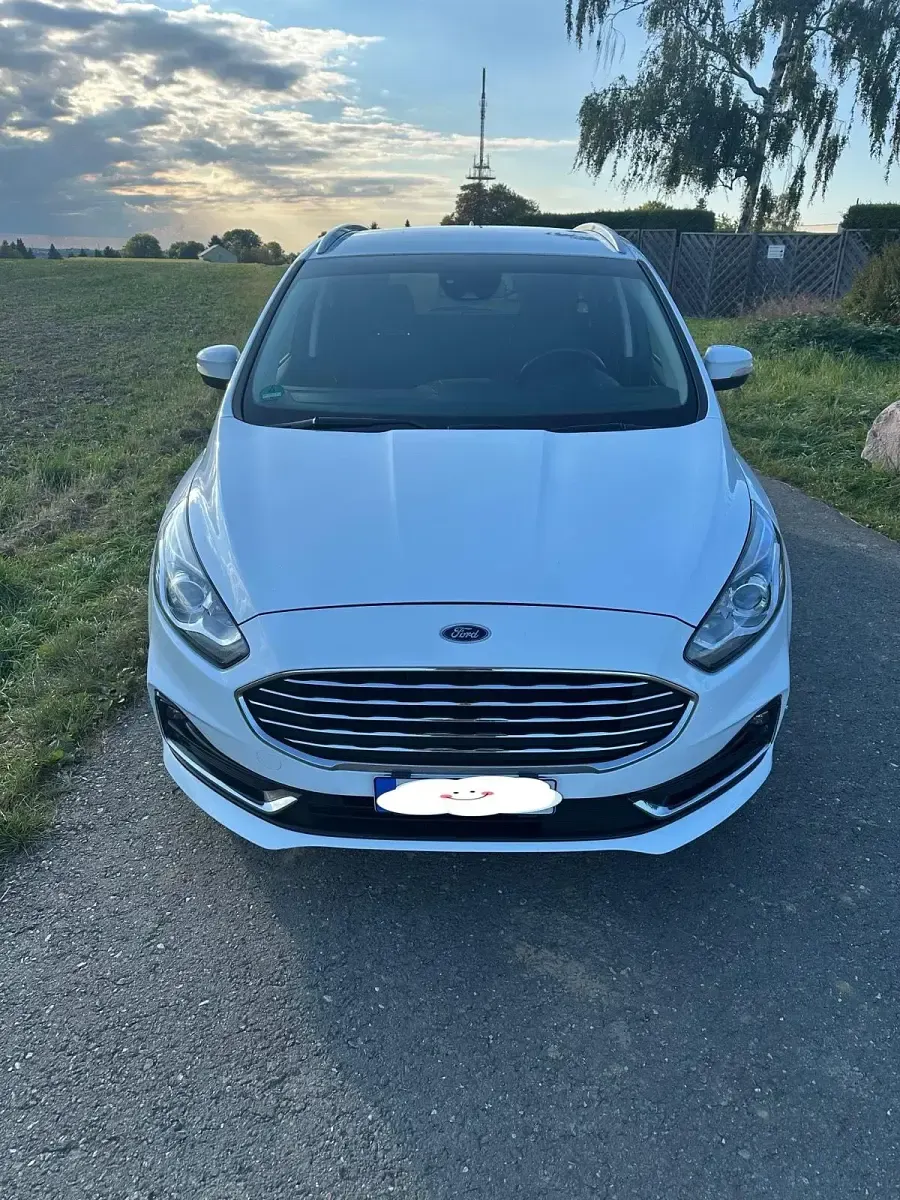 Gebraucht Ford S-MAX Titanium 190 PS (139 kW) 2020 Weiß Van / Kleinbus