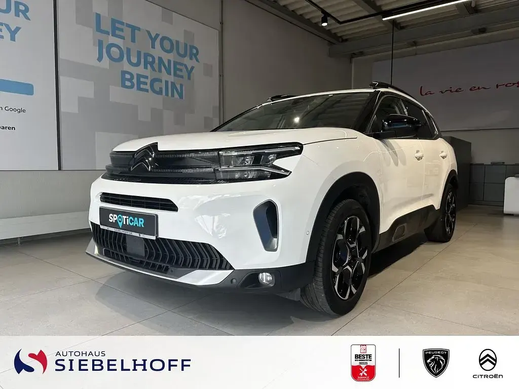 Gebraucht Citroën C5 Aircross Shine 131 PS (96 kW) 2023 Weiß SUV
