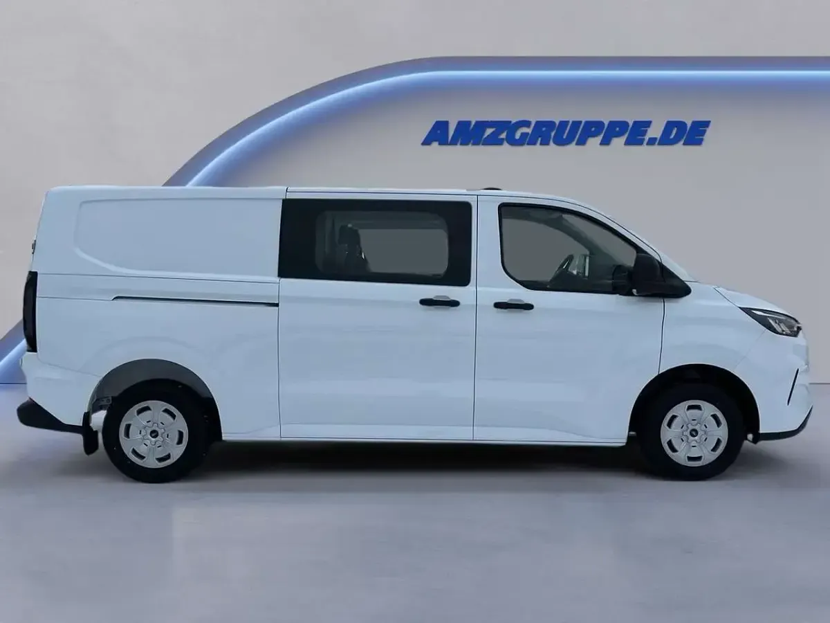 Nowe Ford Transit Custom Trend 136 KM (100 kW) 2025 Biały Sedan/Limuzyna