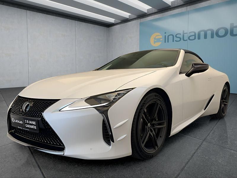 Weiß Gebraucht 2024 Lexus LC 500 Cabrio | 125.949 € - Bild 1/4