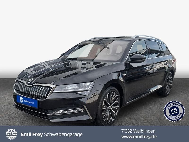 Black magic pearlescent Gebraucht 2020 Skoda Superb LAURIN & KLEMENT Kombi | 23.470 € (Fairer Preis) - Bild 1/3