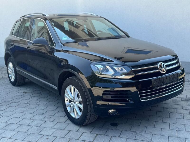 Schwarz Gebraucht 2014 VW Touareg SUV | 16.590 € (Fairer Preis) - Bild 1/4