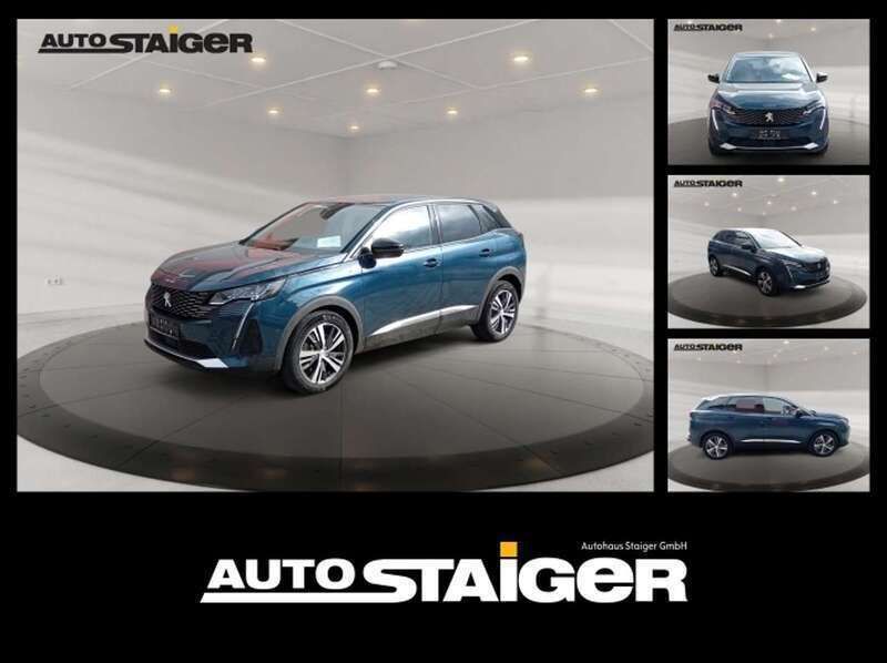 Lackierung blau celebes/metallic kl Gebraucht 2022 Peugeot 3008 Allure SUV | 23.778 € (Superpreis) - Bild 1/4