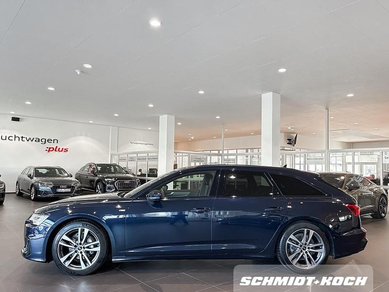 Usado Audi A6 S-Line 204 CV (150 kW) 2024 Azul Familiar