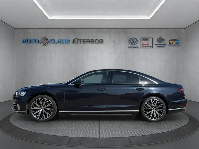 Brugt Audi A8 Ambiente 435 HK (319 kW) 2021 Blå Sedan