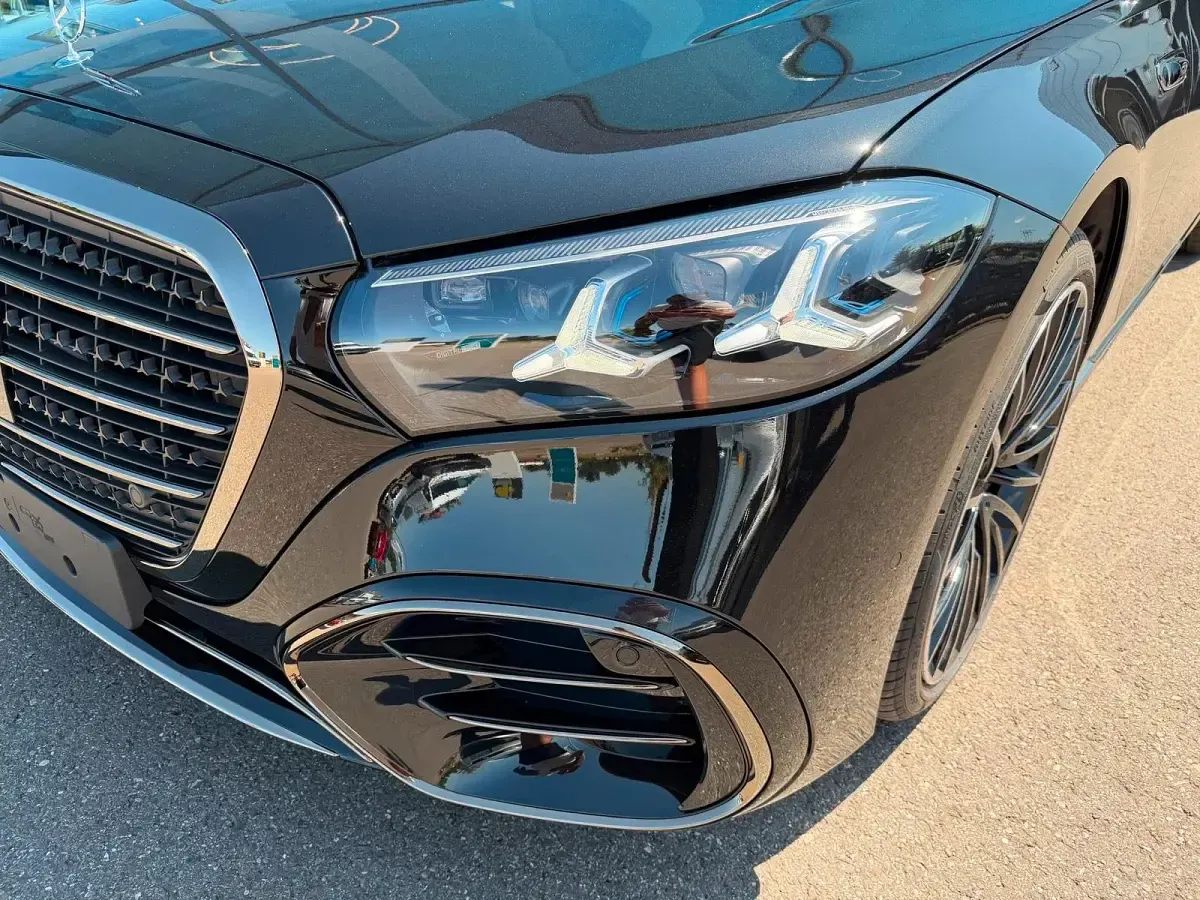 Neu Mercedes S580 AMG 537 PS (394 kW) 2026 Schwarz Limousine
