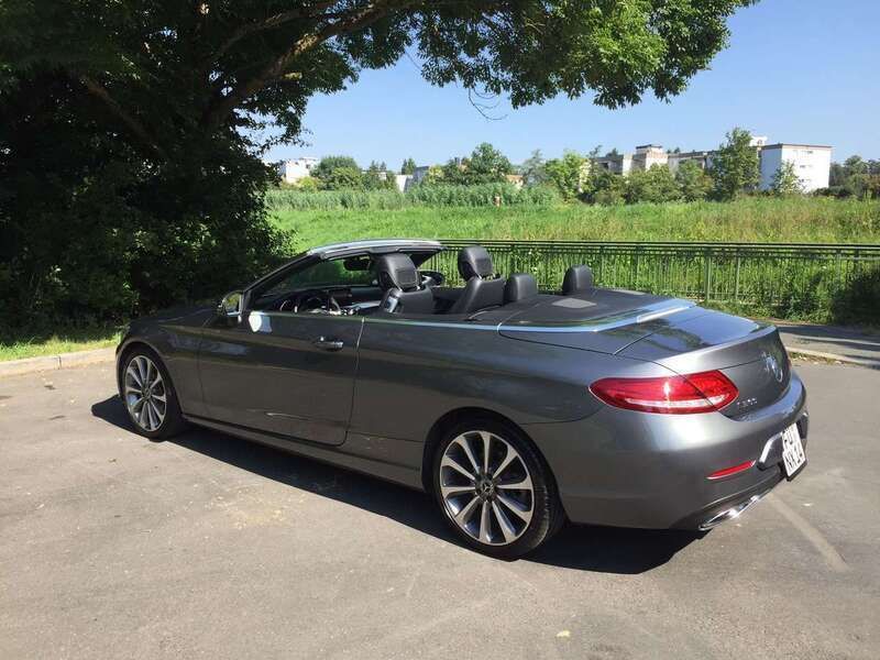 Grau Gebraucht 2018 Mercedes C300 Cabrio | 28.000 € (Guter Preis) - Bild 1/4