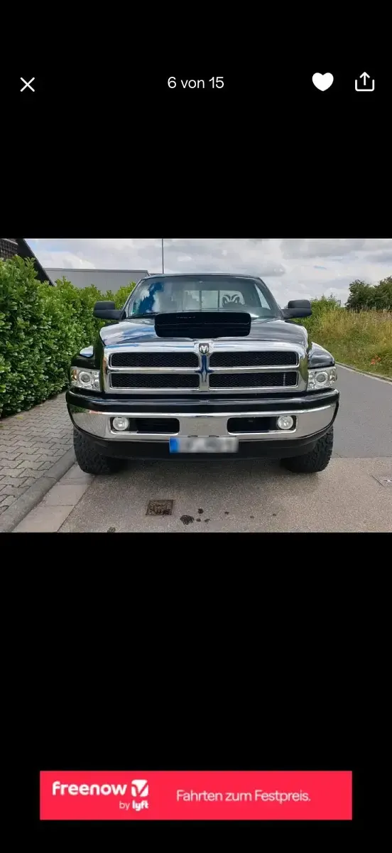 Gebraucht Dodge Ram 300 PS (220 kW) 1998 Schwarz Pickup
