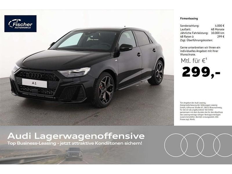 Schwarz Neu 2025 Audi A1 Sportback S-Line Kleinwagen | 38.980 € (Etwas zu teuer) - Bild 1/4
