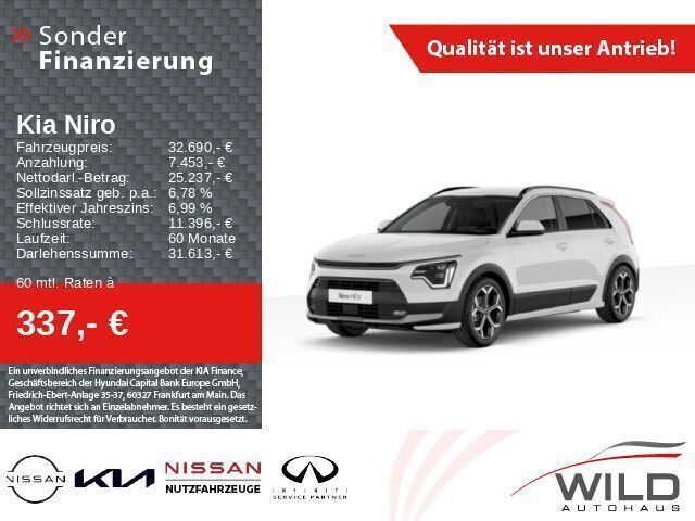 Weiß Gebraucht 2024 Kia Niro Spirit SUV | 32.690 € (Guter Preis) - Bild 1/4