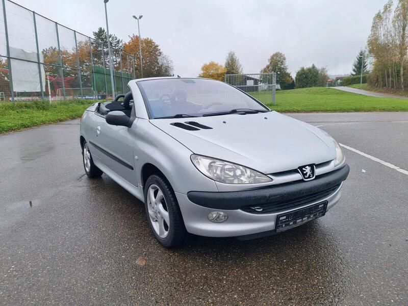 Silber Gebraucht 2002 Peugeot 206 CC Cabrio | 999 € (Guter Preis) - Bild 1/4
