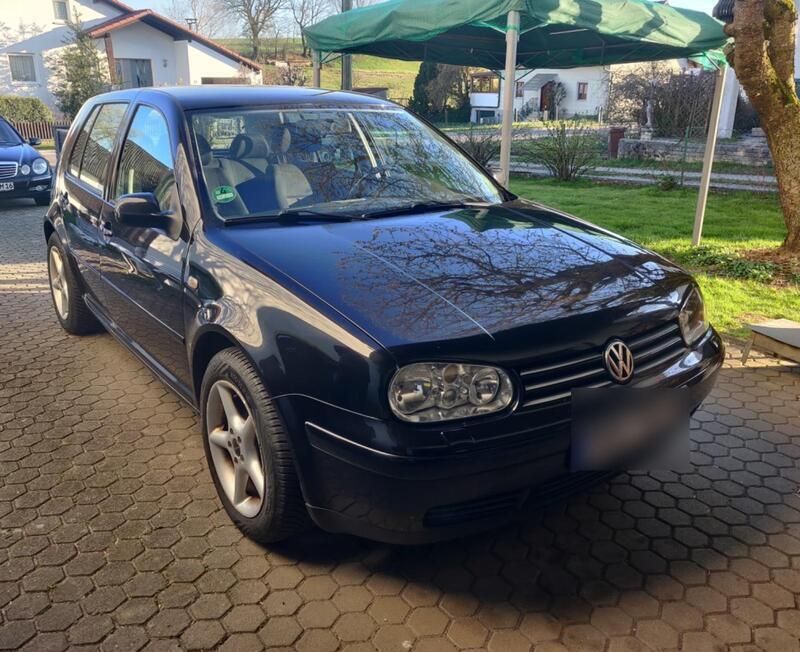 Schwarz Gebraucht 1999 VW Golf IV Kleinwagen | 550 € (Superpreis) - Bild 1/4