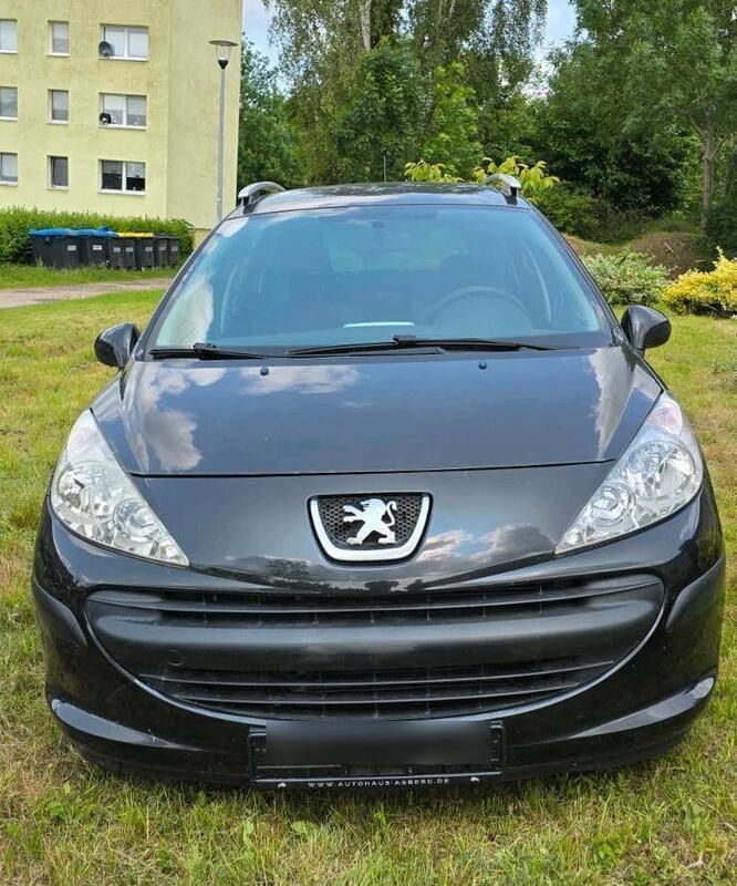 Schwarz Gebraucht 2009 Peugeot 207 Kombi | 600 € (Superpreis) - Bild 1/4