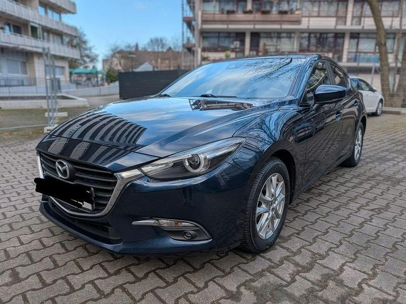 Gebraucht Mazda 3 Exclusive-Line 150 PS (110 kW) 2017 Blau Limousine
