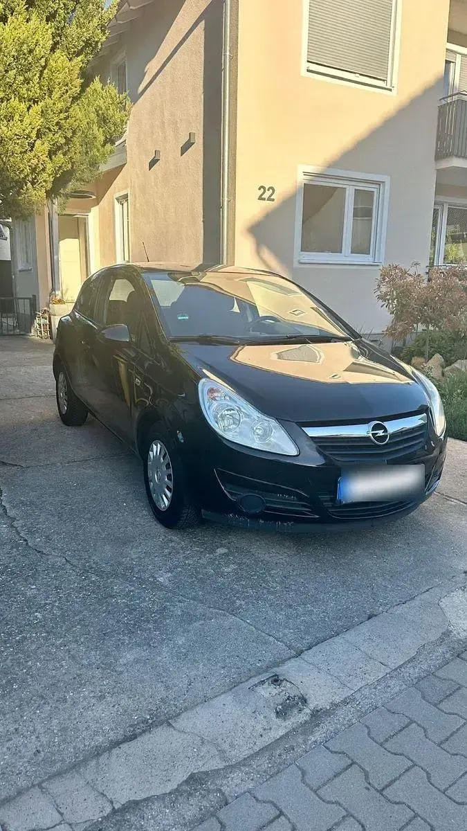 Gebraucht Opel Corsa Edition 60 PS (44 kW) 2010 Schwarz Kleinwagen