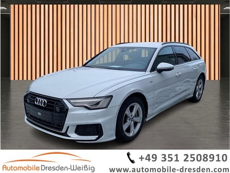 Gebraucht Audi A6 S-Line 265 PS (194 kW) 2024 Weiß gletscherweiß metallic (metallic) Kombi