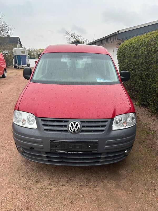 Usata VW Caddy 105 CV (77 kW) 2005 Rosso Monovolume