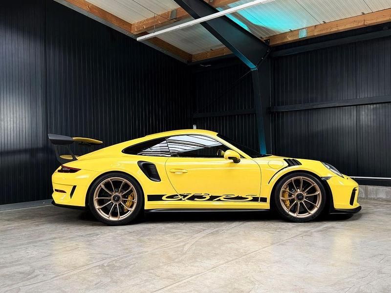 Gelb Gebraucht 2018 Porsche 911 GT3 RS Coupé | 239.911 € - Bild 1/4